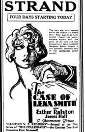 The Case of Lena Smith filmas