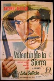 Valentín de la Sierra filmas