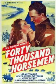 40,000 Horsemen filmas
