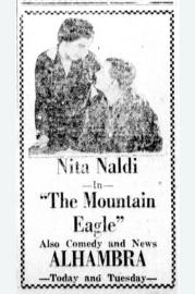 The Mountain Eagle filmas