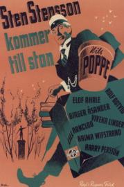 Sten Stensson kommer till stan filmas