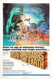 When Dinosaurs Ruled the Earth filmas