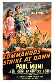 Commandos Strike at Dawn filmas
