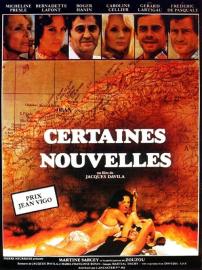 Certaines nouvelles filmas