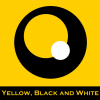 Yellow, Black & White studio logo
