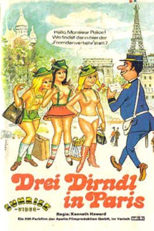 Drei Dirndl in Paris filmas online