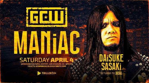 GCW: Maniac 2026 filmas žiurėti online