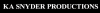 K.A. Snyder Productions studio logo