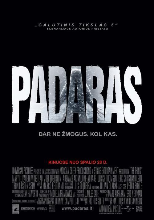 Padaras filmas online