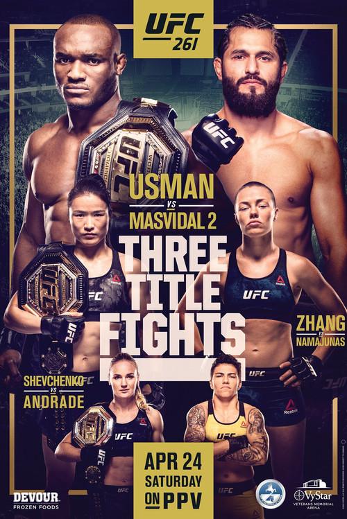 UFC 261: Usman vs. Masvidal 2 filmas online