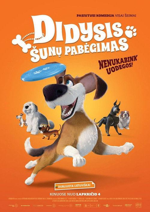 Didysis šunų pabėgimas filmas online
