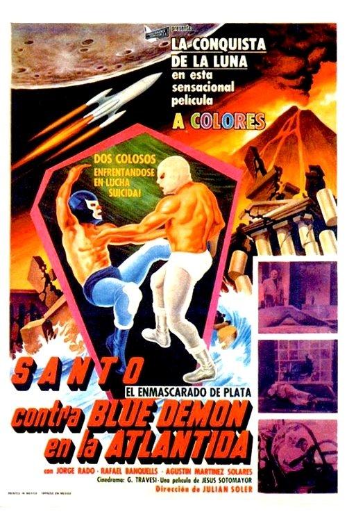 Santo vs. Blue Demon in Atlantis filmas online