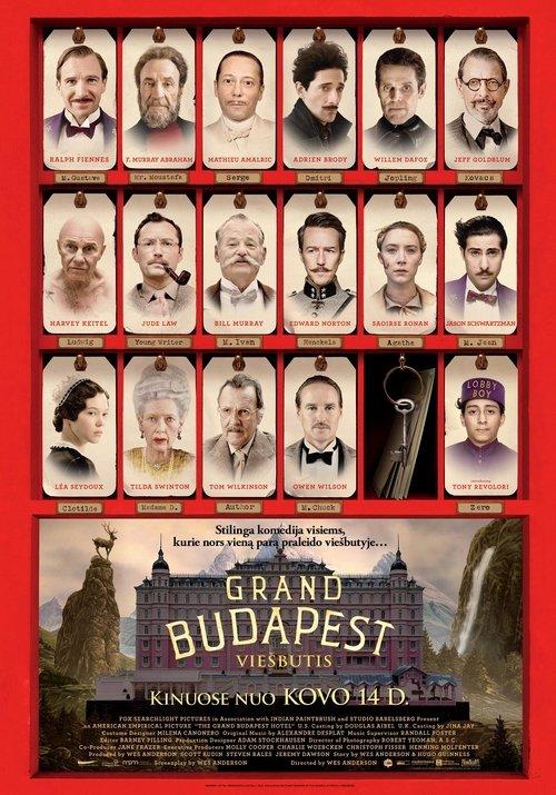 Viešbutis Didysis Budapeštas filmas online