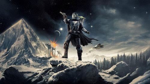 Žvaigždžių karai: Mandalorietis ir Grogu filmas žiurėti online
