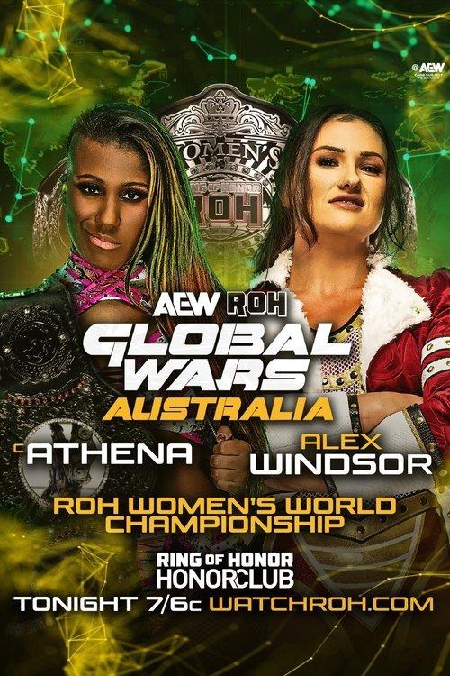 AEW ROH Global Wars Australia filmas online