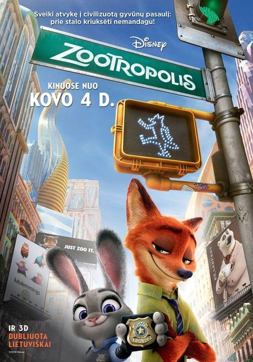 Zootropolis filmas online