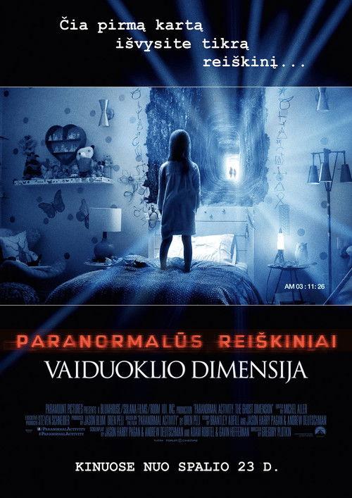 Paranormalūs reiškiniai: Vaiduoklio dimensija filmas online