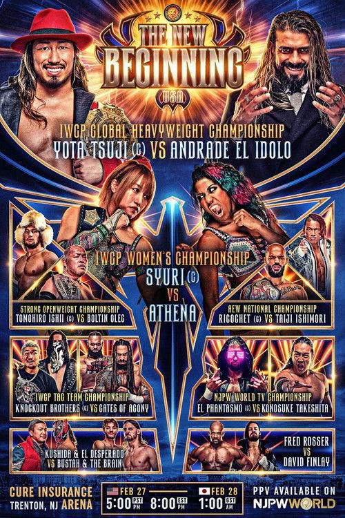 NJPW The New Beginning USA 2026 filmas online