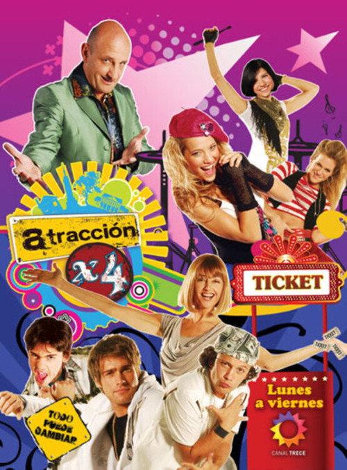 Atracción x4 filmas online