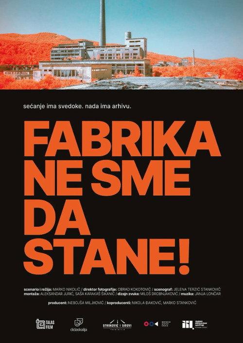 Fabrika ne sme da stane! filmas online
