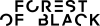 Forest of Black studio logo