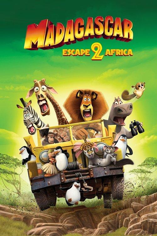 Madagaskaras 2 filmas online