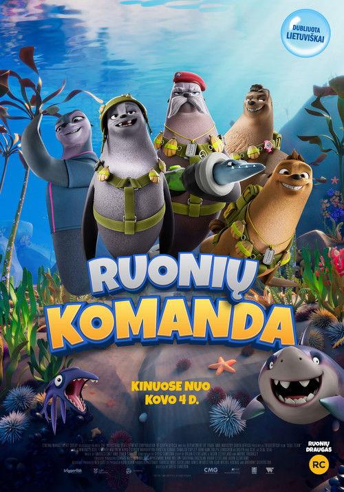 Ruonių komanda filmas online