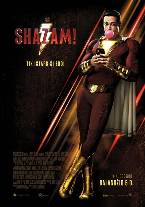 Shazam! filmas online