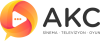 AKC Sinema TV studio logo