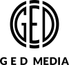 G.E.D. Media studio logo
