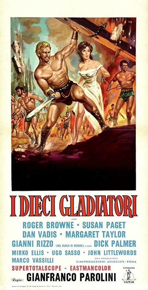 The Ten Gladiators filmas online