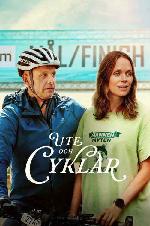 Ute och cyklar filmas online