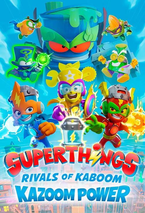 Superthings Rivals of Kaboom, Kazoom Power filmas online