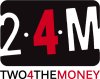 Two 4 The Money Media studio logo