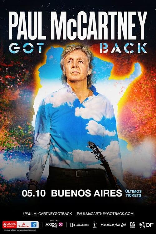 Paul McCartney: Got Back Argentina filmas online