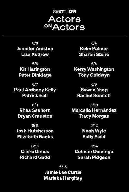Variety & CNN Actors on Actors filmas online
