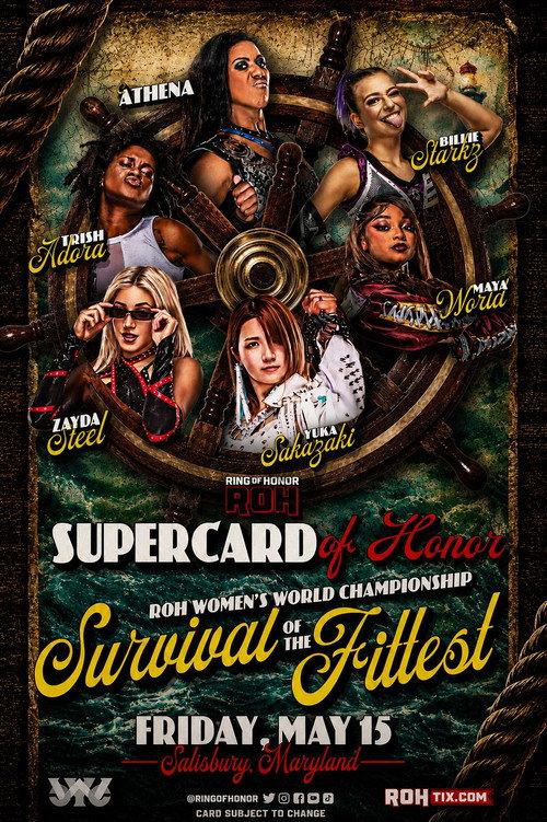 ROH Supercard of Honor 2026 filmas online