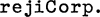 reji Corp. studio logo