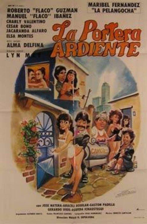 La portera ardiente filmas online