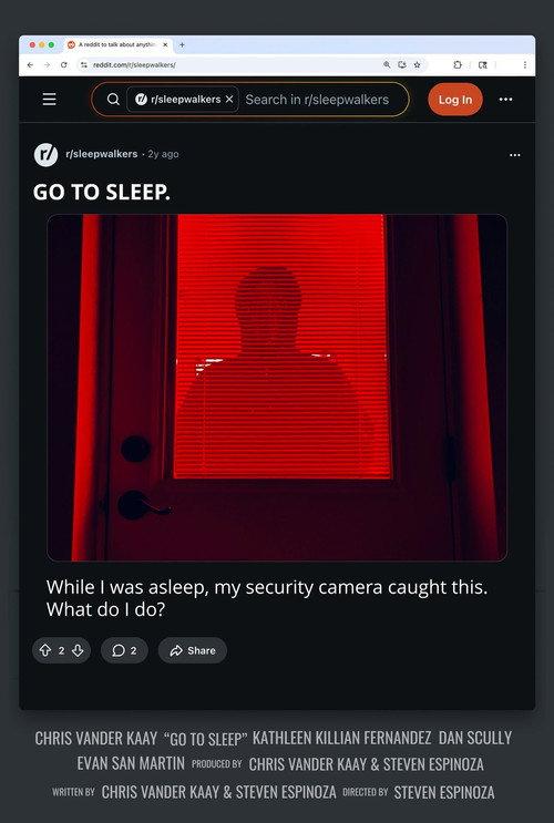 Go to Sleep filmas online