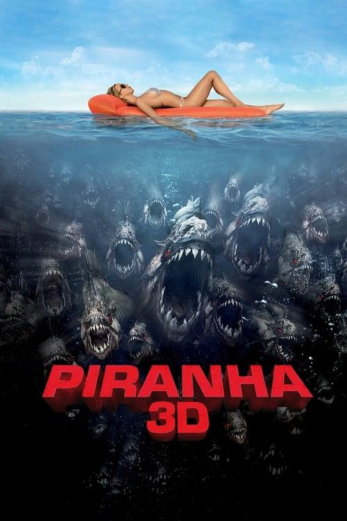 Piranijos 3D filmas online