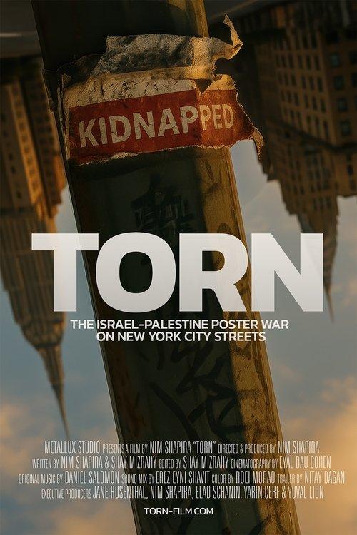 Torn: The Israel-Palestine Poster War on New York City Streets filmas online