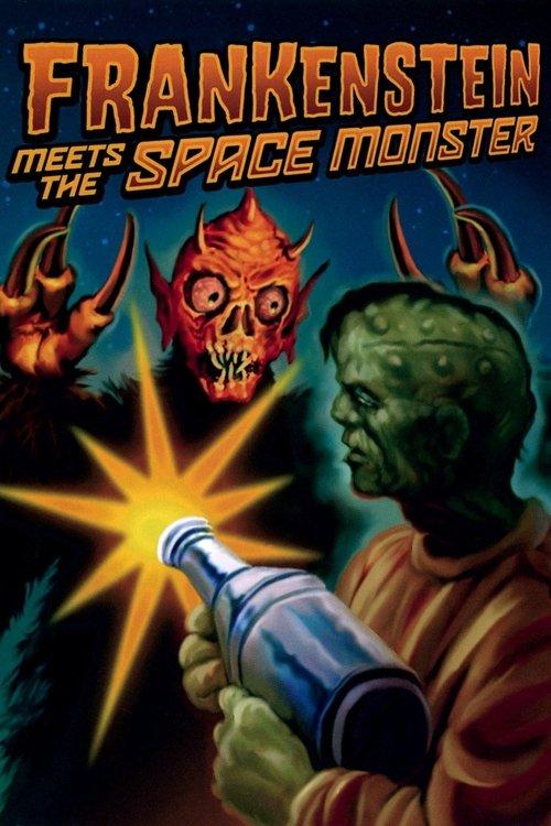 Frankenstein Meets the Space Monster filmas online