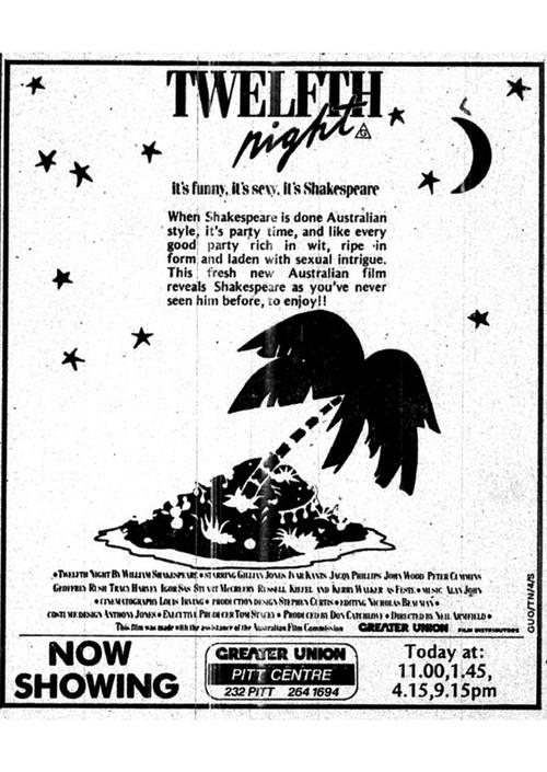 Twelfth Night filmas online