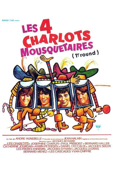 Les Quatre Charlots mousquetaires filmas online