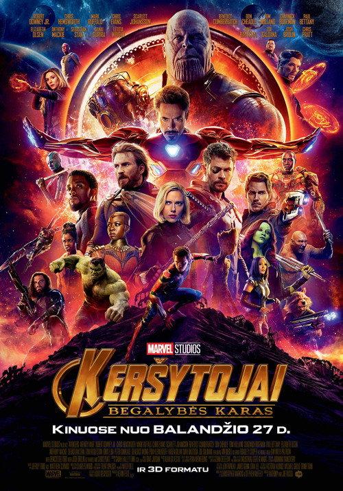 Keršytojai. Begalybės karas filmas online