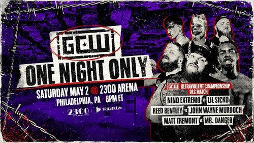 GCW: One Night Only 2026 (Philadelphia) filmas žiurėti online