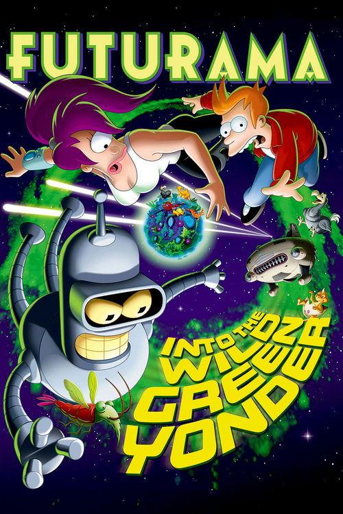 Futurama: Žalieji toliai filmas online