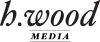 h.wood Media studio logo