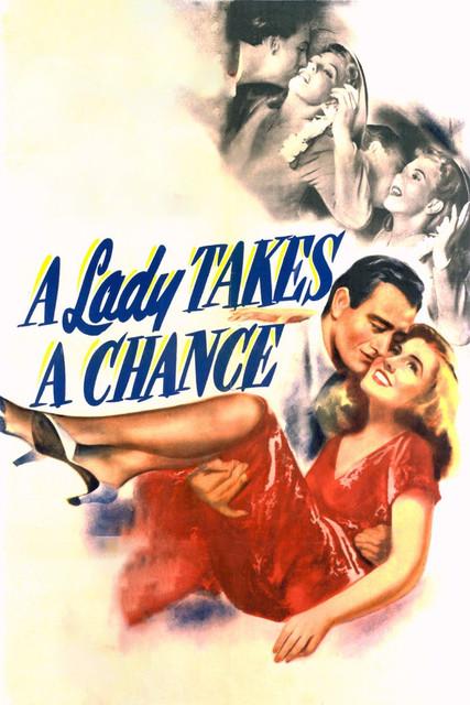 A Lady Takes a Chance filmas online